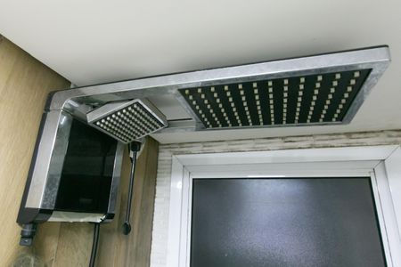 Apartamento para alugar com 50m², 2 quartos e 1 vagaDetalhe banheiro