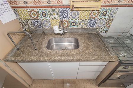 Apartamento para alugar com 52m², 1 quarto e sem vaga Apartamento para alugar com 52m², 1 quarto e sem vagaDetalhe - Cozinha