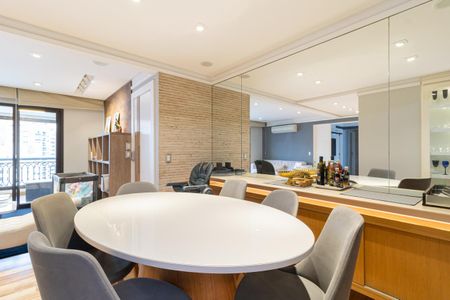 Apartamento à venda com 129m², 3 quartos e 2 vagasSala de Jantar