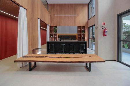 Studio para alugar com 21m², 1 quarto e sem vagaÁrea comum - Área gourmet