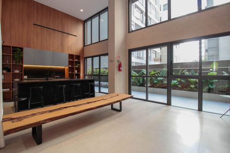 Studio para alugar com 21m², 1 quarto e sem vagaÁrea comum - Área gourmet