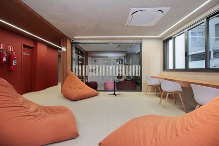 Studio para alugar com 21m², 1 quarto e sem vagaÁrea comum - Área gourmet