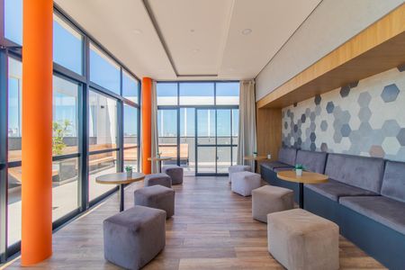 Apartamento para alugar com 44m², 1 quarto e 1 vaga Apartamento para alugar com 44m², 1 quarto e 1 vagaÁrea comum - Salão de festas