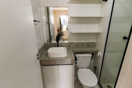 Apartamento para alugar com 24m², 1 quarto e sem vagaBanheiro da Suíte
