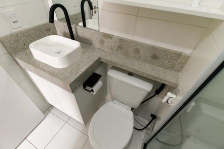 Apartamento para alugar com 24m², 1 quarto e sem vagaBanheiro da Suíte