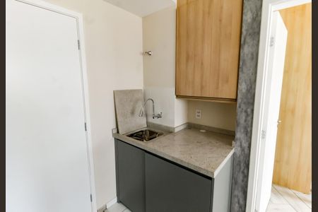 Apartamento para alugar com 24m², 1 quarto e sem vagaDetalhe da area de serviço