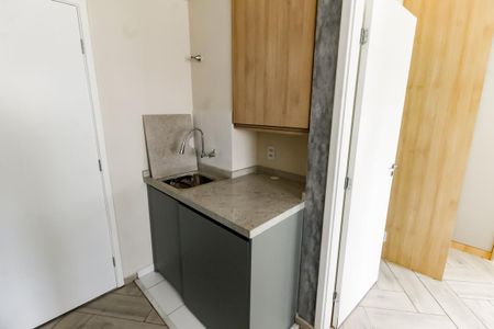 Apartamento para alugar com 24m², 1 quarto e sem vagaDetalhe da area de serviço