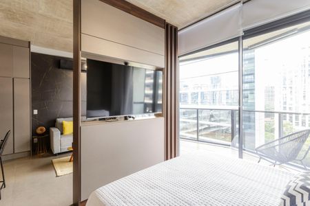 Studio para alugar com 44m², 1 quarto e 1 vagaQuarto