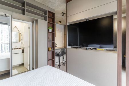 Studio para alugar com 44m², 1 quarto e 1 vagaQuarto