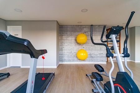 Apartamento para alugar com 41m², 2 quartos e 1 vaga Apartamento para alugar com 41m², 2 quartos e 1 vagaÁrea comum - Academia