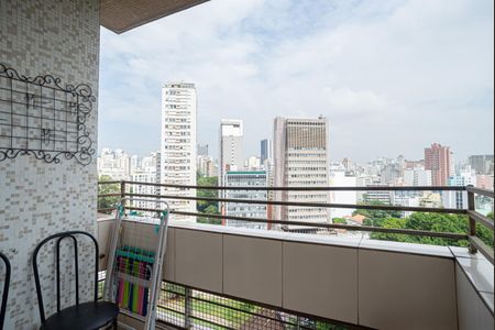 Apartamento à venda com 139m², 2 quartos e 1 vagaVaranda do Quarto 1