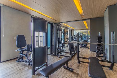 Studio para alugar com 22m², 1 quarto e sem vaga Studio para alugar com 22m², 1 quarto e sem vagaÁrea comum - Academia