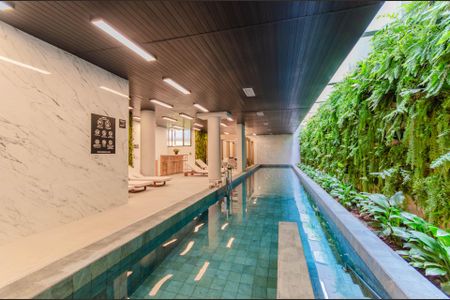 Studio para alugar com 22m², 1 quarto e sem vaga Studio para alugar com 22m², 1 quarto e sem vagaÁrea comum - Piscina