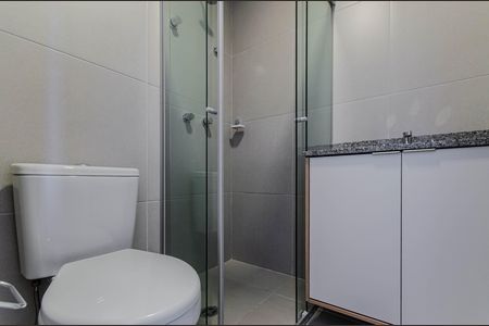 Studio para alugar com 22m², 1 quarto e sem vaga Studio para alugar com 22m², 1 quarto e sem vagaBanheiro