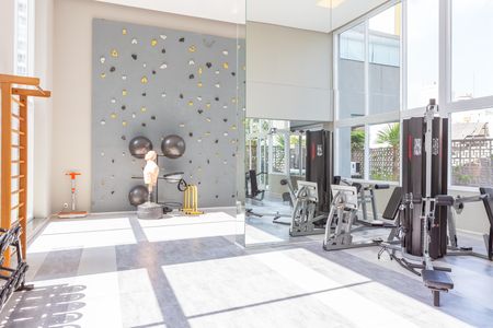 Studio para alugar com 25m², 1 quarto e 1 vaga Studio para alugar com 25m², 1 quarto e 1 vagaÁrea comum - Academia