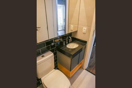 Studio para alugar com 25m², 1 quarto e 1 vaga Studio para alugar com 25m², 1 quarto e 1 vagaBanheiro