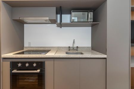 Studio à venda com 33m², 1 quarto e sem vagaCozinha