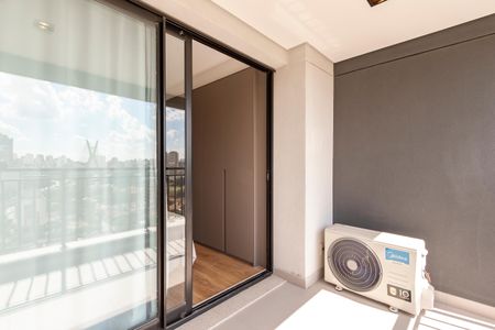 Studio à venda com 33m², 1 quarto e sem vagaVaranda