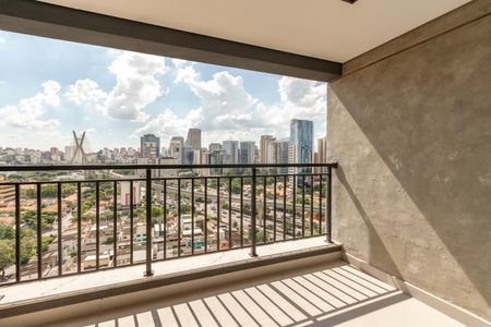 Studio à venda com 33m², 1 quarto e sem vagaVaranda
