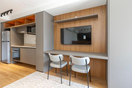 Studio à venda com 33m², 1 quarto e sem vagaStudio