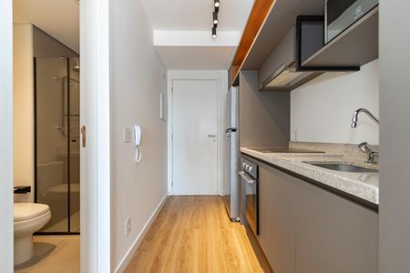 Studio à venda com 33m², 1 quarto e sem vagaCozinha