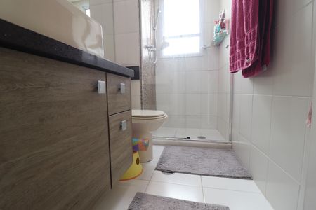 Apartamento à venda com 94m², 3 quartos e 2 vagasBanheiro Quarto 1 suíte