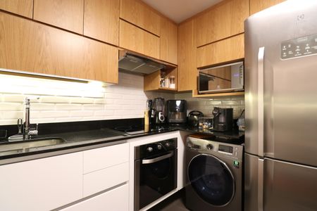 Apartamento à venda com 62m², 2 quartos e 2 vagasCozinha e Área de Serviço