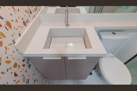 Studio para alugar com 29m², 1 quarto e sem vagaDetalhe - Banheiro