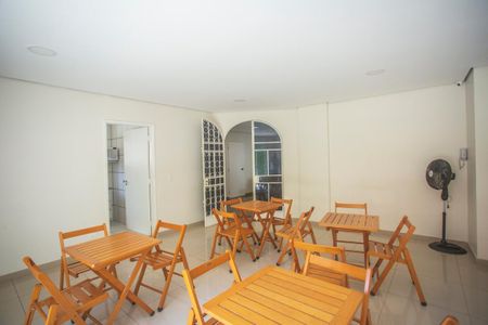 Apartamento à venda com 44m², 1 quarto e 1 vagaÁrea comum - Salão de festas