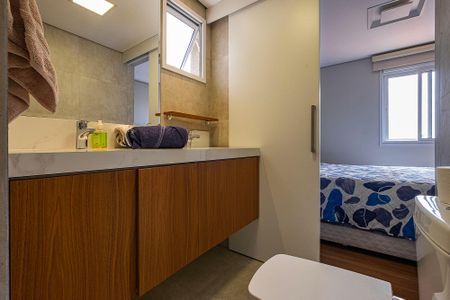 Apartamento para alugar com 60m², 1 quarto e 1 vagaSuíte - Lavabo