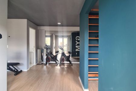 Apartamento para alugar com 35m², 2 quartos e sem vagaÁrea comum - Academia