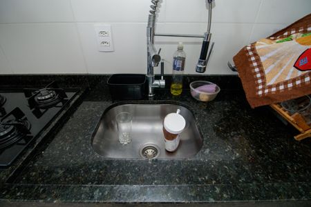 Studio à venda com 28m², 1 quarto e sem vagaCozinha e Área de Serviço