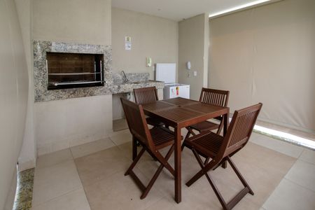 Studio à venda com 28m², 1 quarto e sem vagaÁrea comum - Churrasqueira