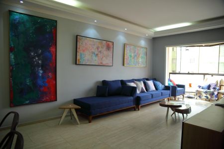 Apartamento à venda com 127m², 3 quartos e 2 vagasSala