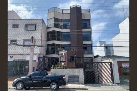 Apartamento à venda com 127m², 3 quartos e 2 vagasFachada e portaria