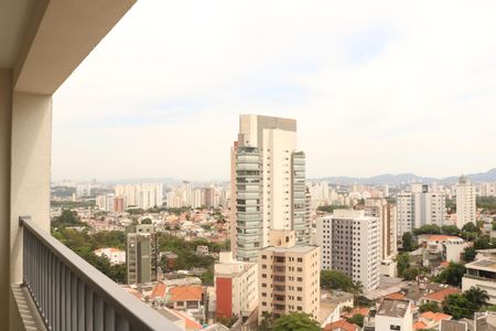 Studio à venda com 27m², 1 quarto e sem vagaVaranda
