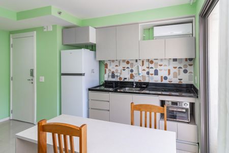 Studio para alugar com 27m², 1 quarto e sem vagaCozinha