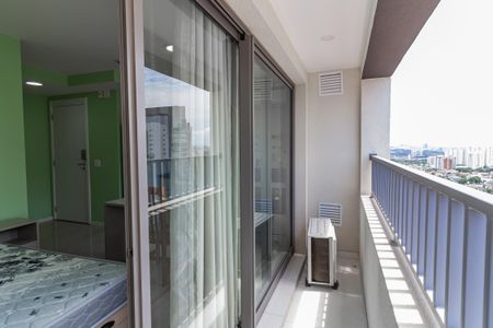 Studio para alugar com 27m², 1 quarto e sem vagaVaranda