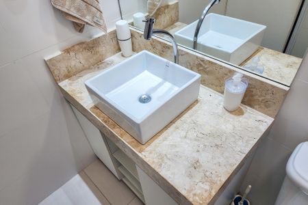 Apartamento à venda com 56m², 2 quartos e 1 vagaBanheiro da Suíte