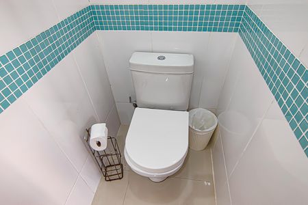 Casa à venda com 298m², 3 quartos e 3 vagasBanheiro do Salão de Festas