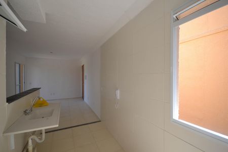 Apartamento para alugar com 42m², 2 quartos e 1 vagaCozinha e Área de Serviço