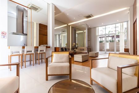 Apartamento para alugar com 51m², 1 quarto e 1 vaga Apartamento para alugar com 51m², 1 quarto e 1 vagaÁrea comum - Churrasqueira