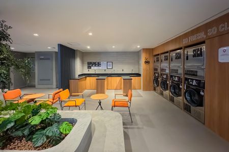 Studio à venda com 18m², 1 quarto e sem vagaLavanderia