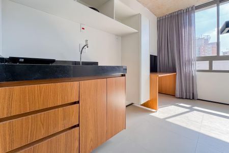 Studio à venda com 18m², 1 quarto e sem vagaCozinha
