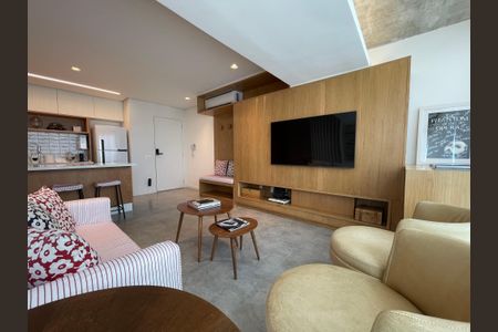 Studio à venda com 62m², 1 quarto e 1 vaga Studio à venda com 62m², 1 quarto e 1 vagaSala