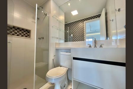 Apartamento à venda com 64m², 1 quarto e 2 vagas Apartamento à venda com 64m², 1 quarto e 2 vagasBanheiro Social