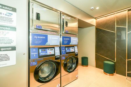 Apartamento à venda com 50m², 1 quarto e 1 vaga Apartamento à venda com 50m², 1 quarto e 1 vagaLavanderia