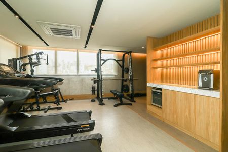 Apartamento à venda com 50m², 1 quarto e 1 vaga Apartamento à venda com 50m², 1 quarto e 1 vagaÁrea comum - Academia