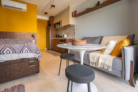 Studio à venda com 26m², 1 quarto e sem vagaStudio