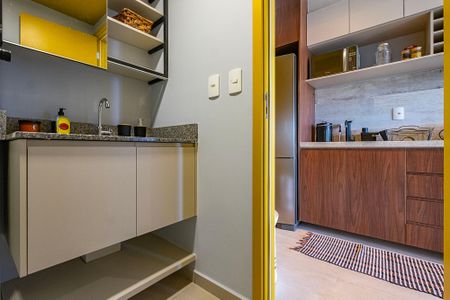 Studio à venda com 26m², 1 quarto e sem vagaBanheiro